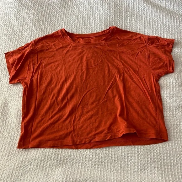 Lululemon Orange Cates T-Shirt - Picture 4 of 4